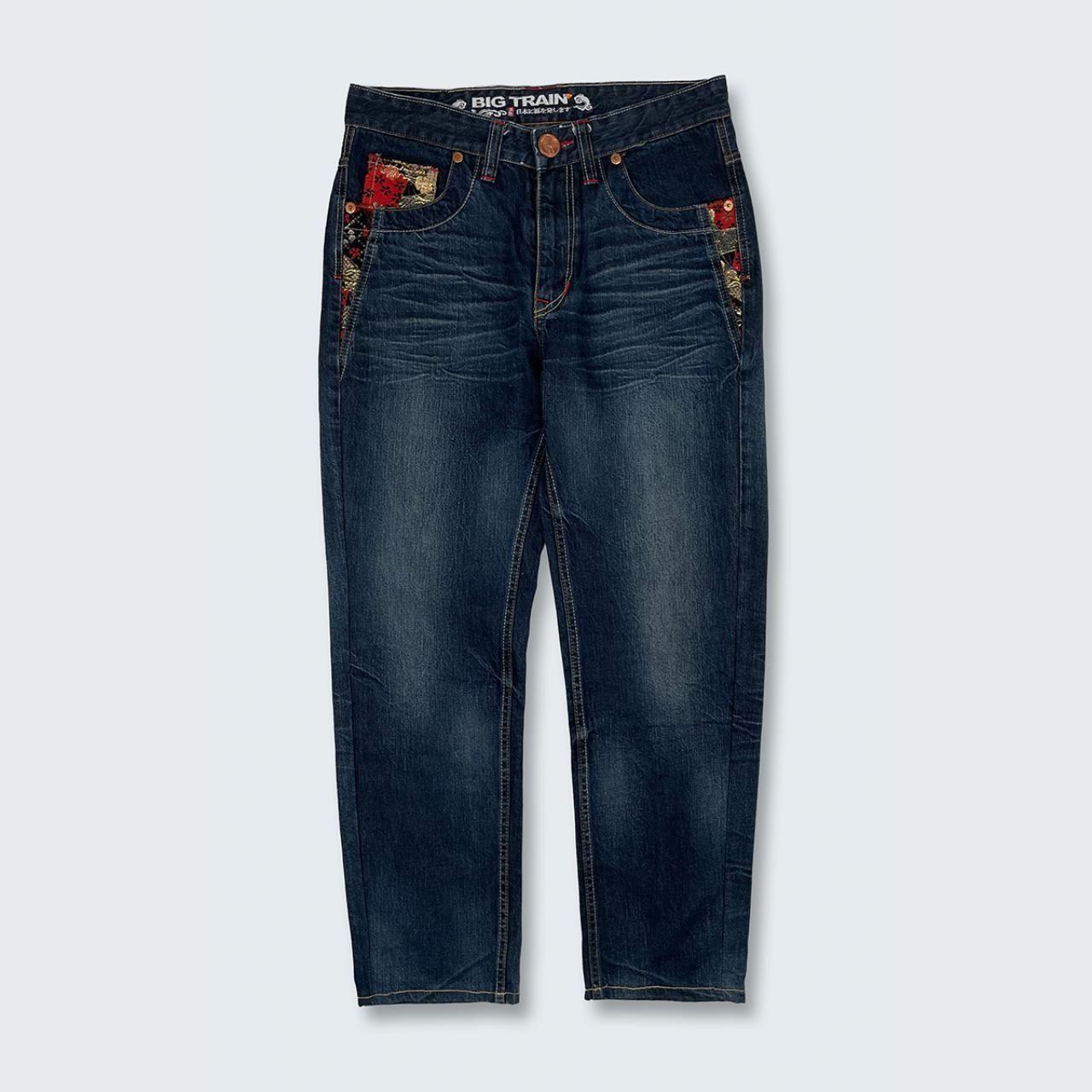 Authentic Vintage Embroidered Japanese Denim Jeans (32")