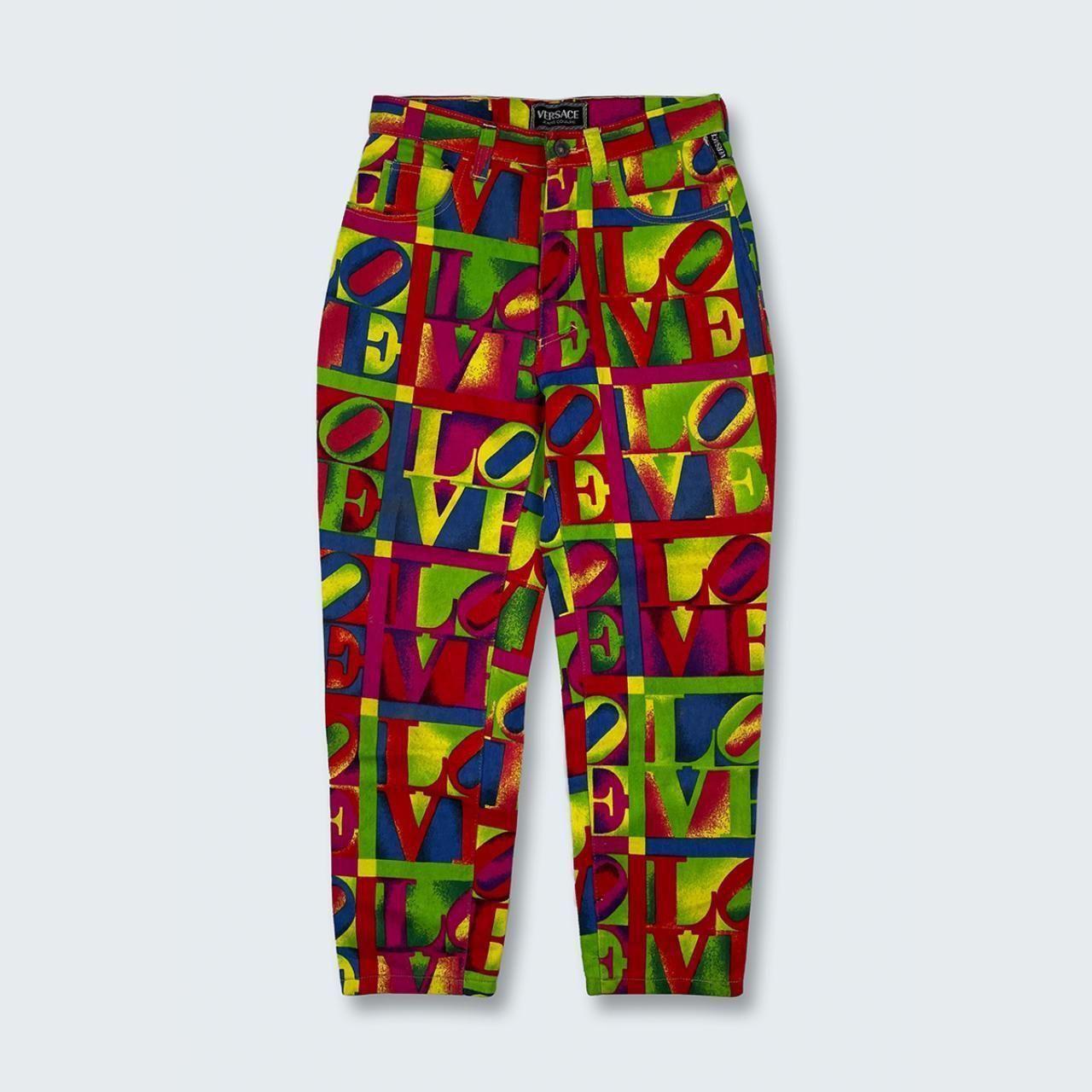 Authentic Vintage Versace 1995 Love Couture Jeans  (27")