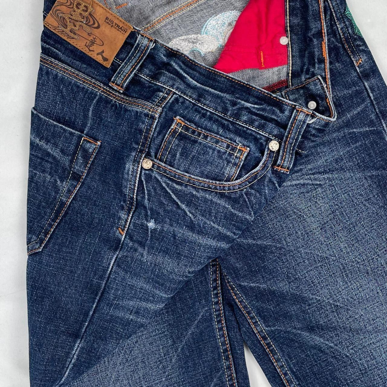 Authentic Vintage Embroidered Japanese Denim Jeans (32")