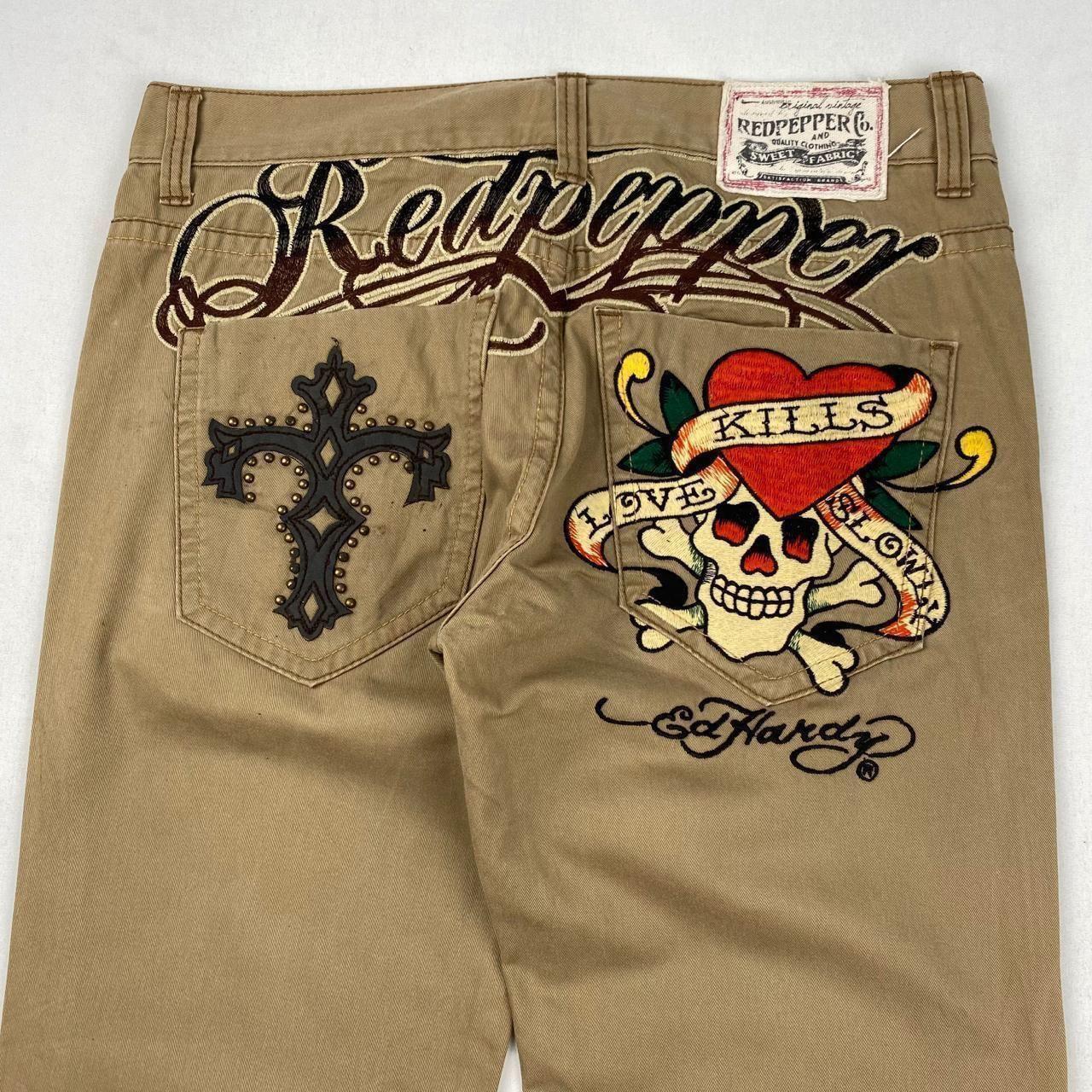 Authentic Vintage Ed Hardy Trousers (36")