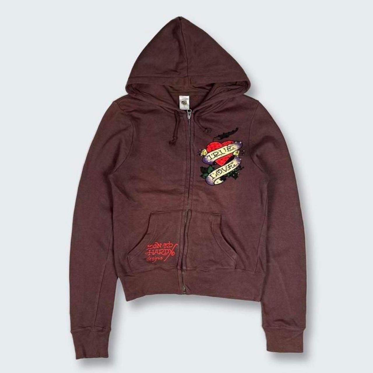 Authentic Vintage Ed Hardy Hoodie (S)