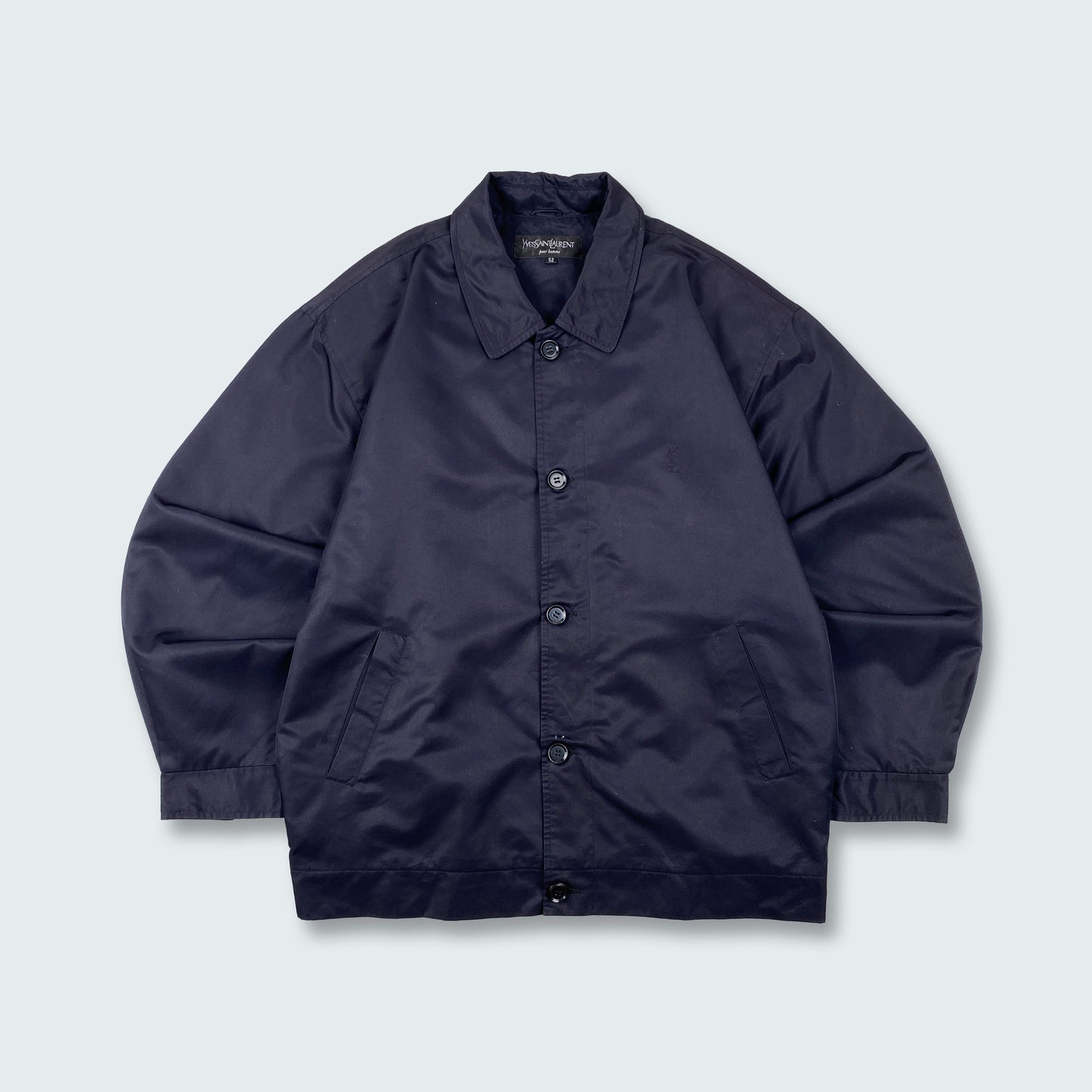 Authentic Vintage Yves Saint Laurent Light Harrington Jacket (L)