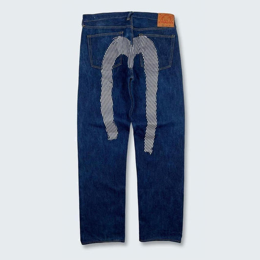 Authentic Vintage Diacock Evisu Jeans  (36")