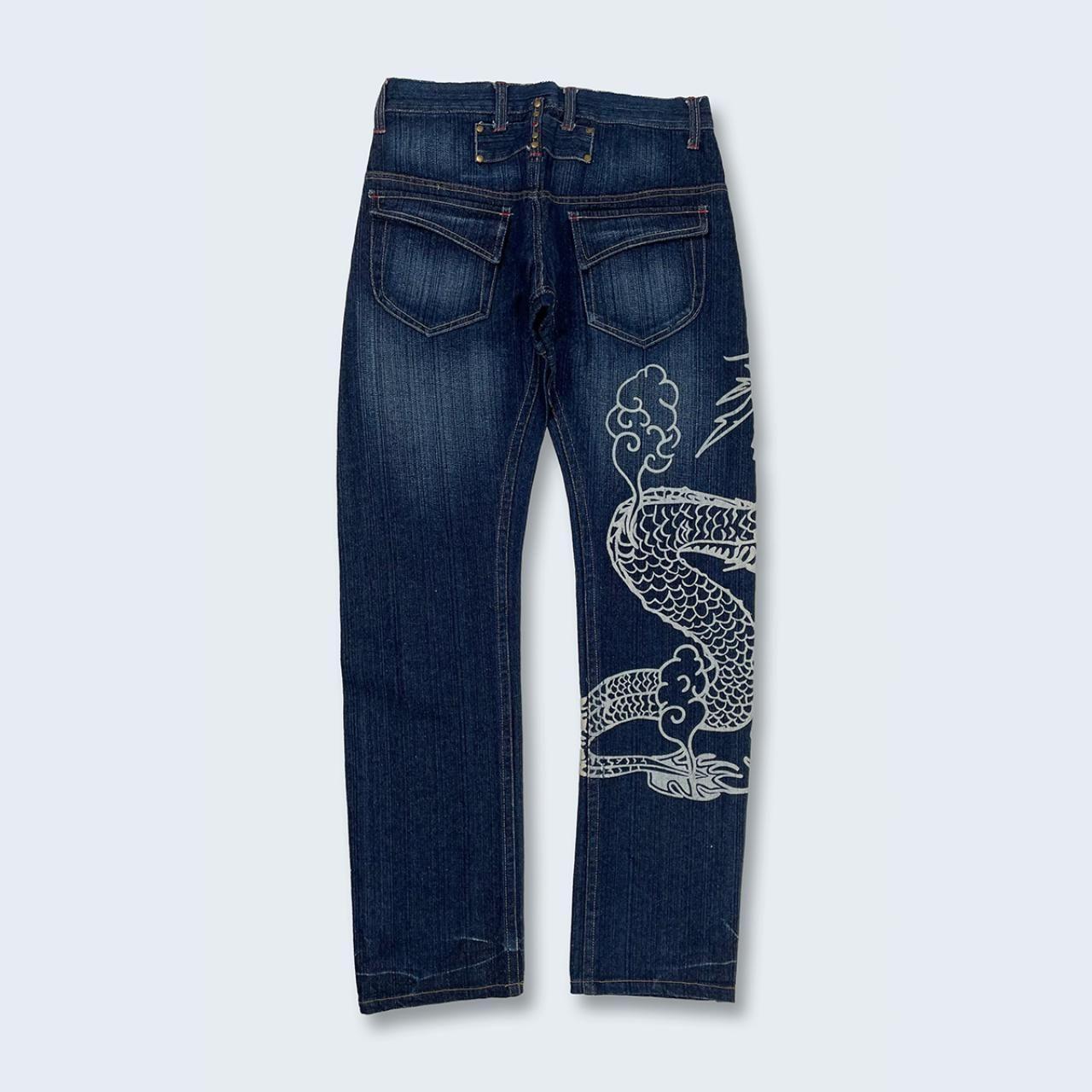 Authentic Vintage Japanese Denim Jeans  (29")