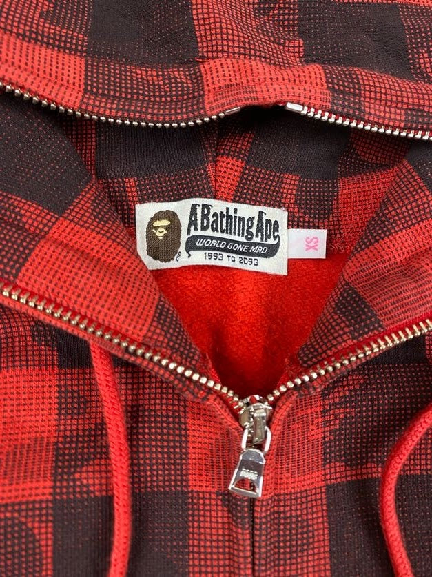 Authentic Vintage Bape Full Zip Hoodie (XS)