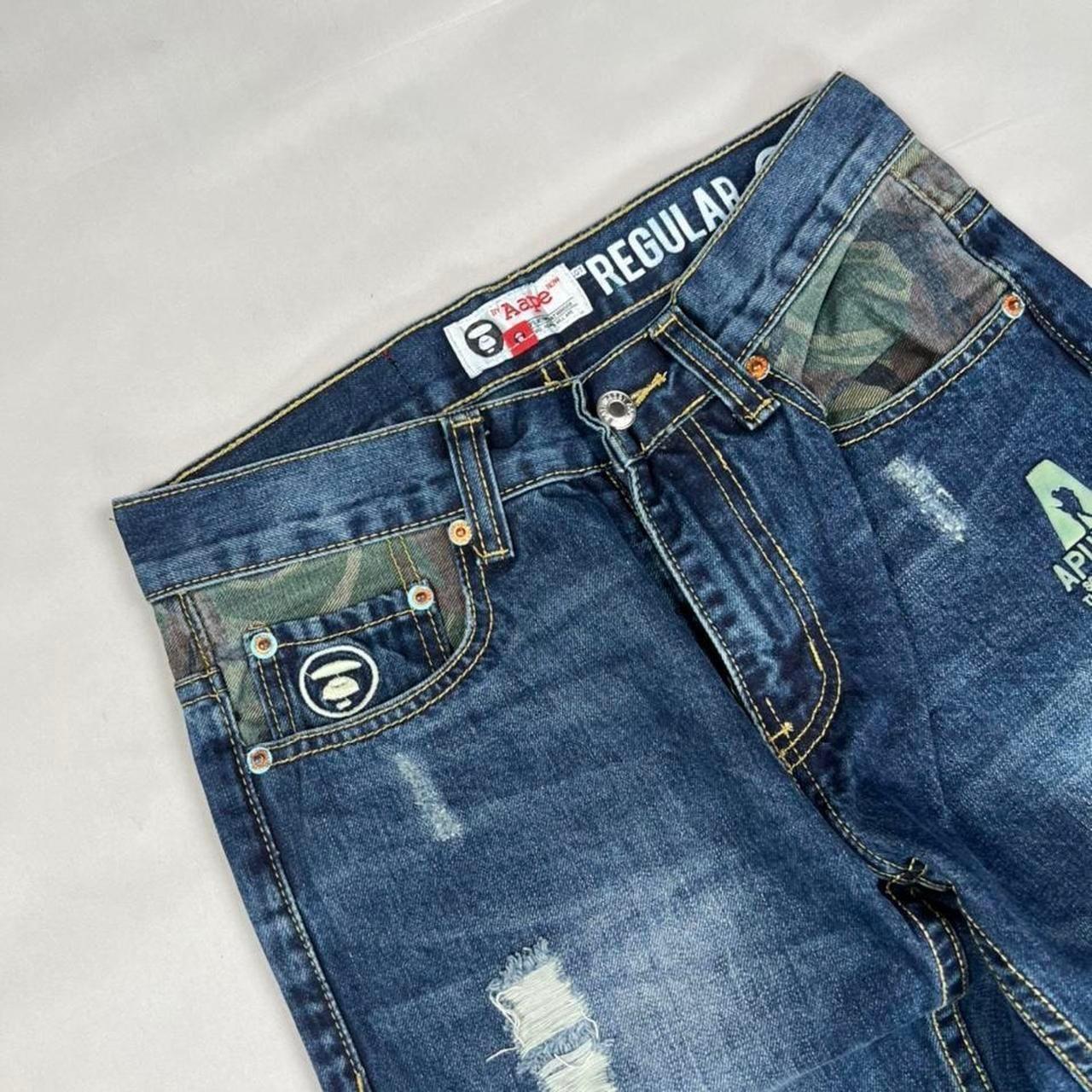 Authentic Vintage Bape Jeans  (27")