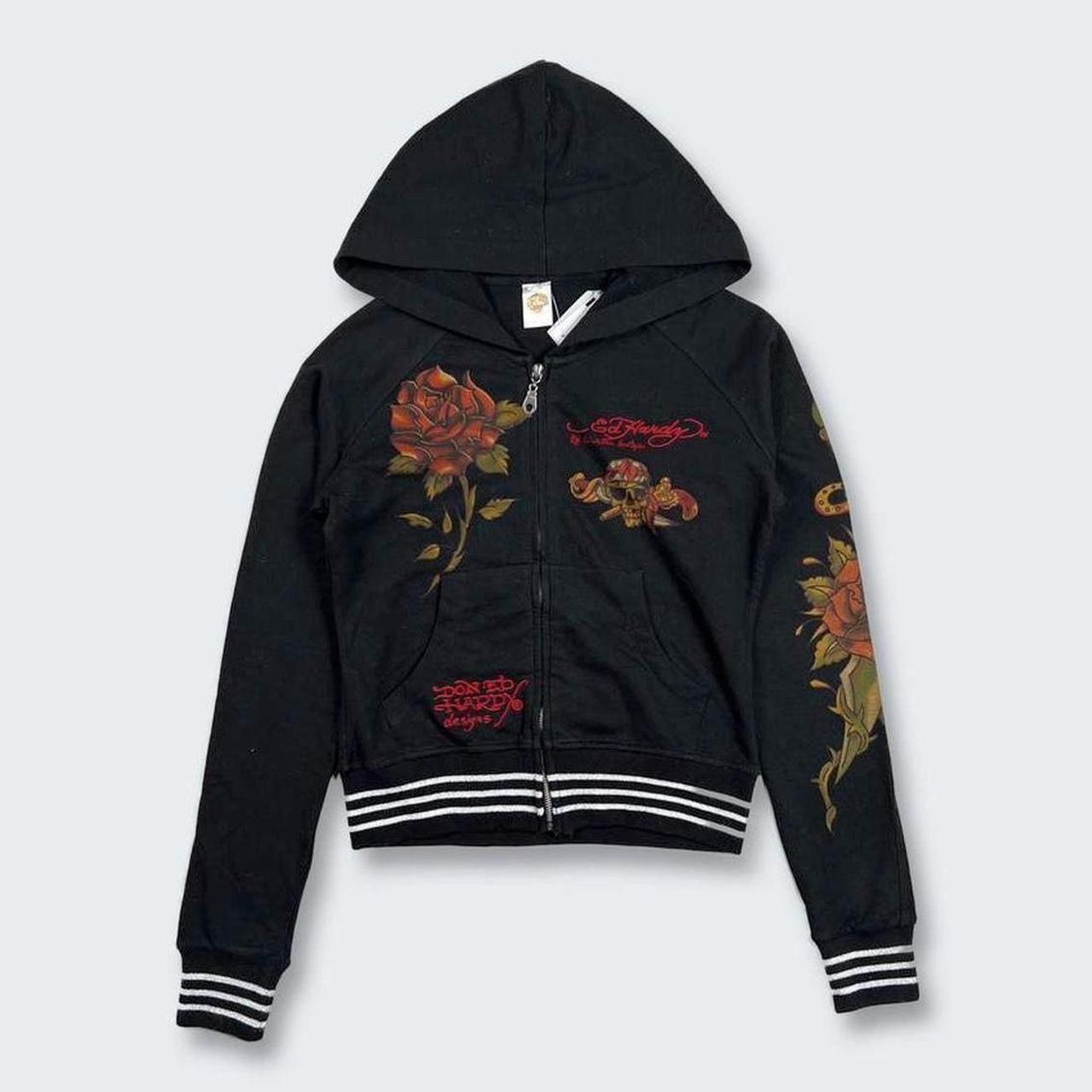 Authentic Vintage Ed Hardy Hoodie (L)