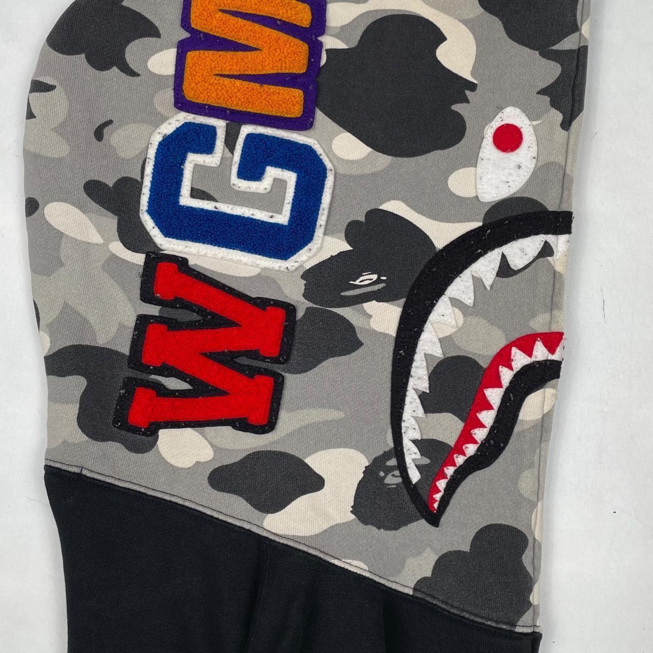 Authentic Vintage Bape Shark Full Zip Hoodie (L)