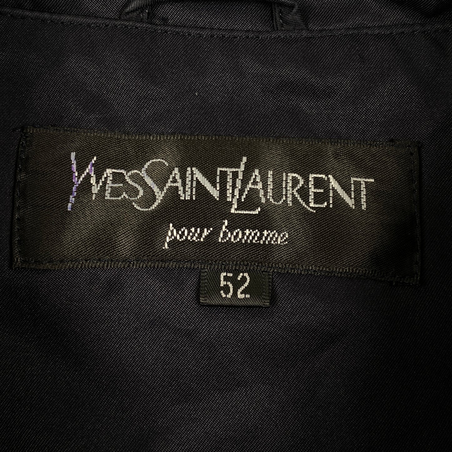 Authentic Vintage Yves Saint Laurent Light Harrington Jacket (L)