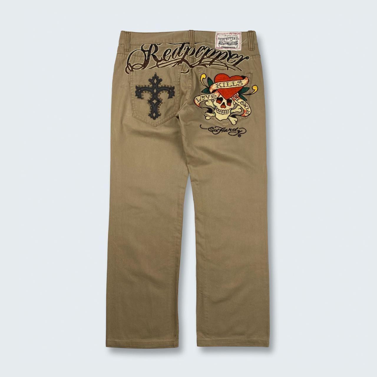 Authentic Vintage Ed Hardy Trousers (36")