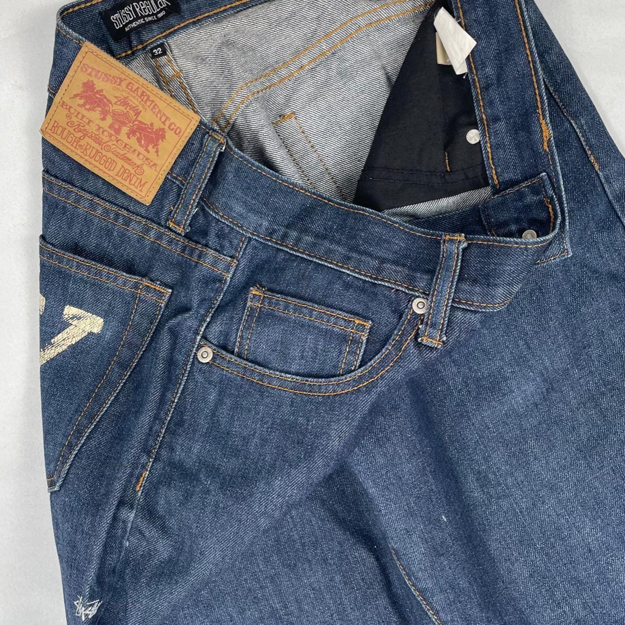 Authentic Vintage Stussy Spellout Jeans  (31")