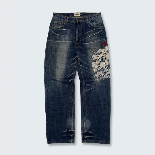 Authentic Vintage Karakuri Tamashii Jeans (33")