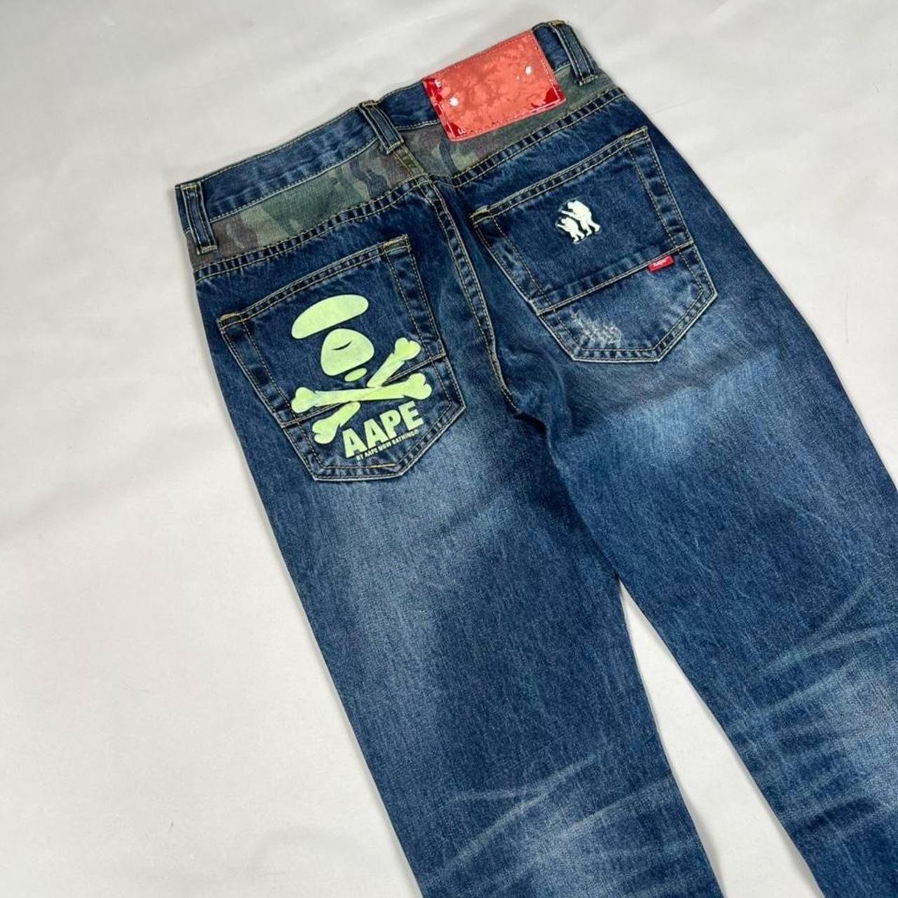 Authentic Vintage Bape Jeans  (27")