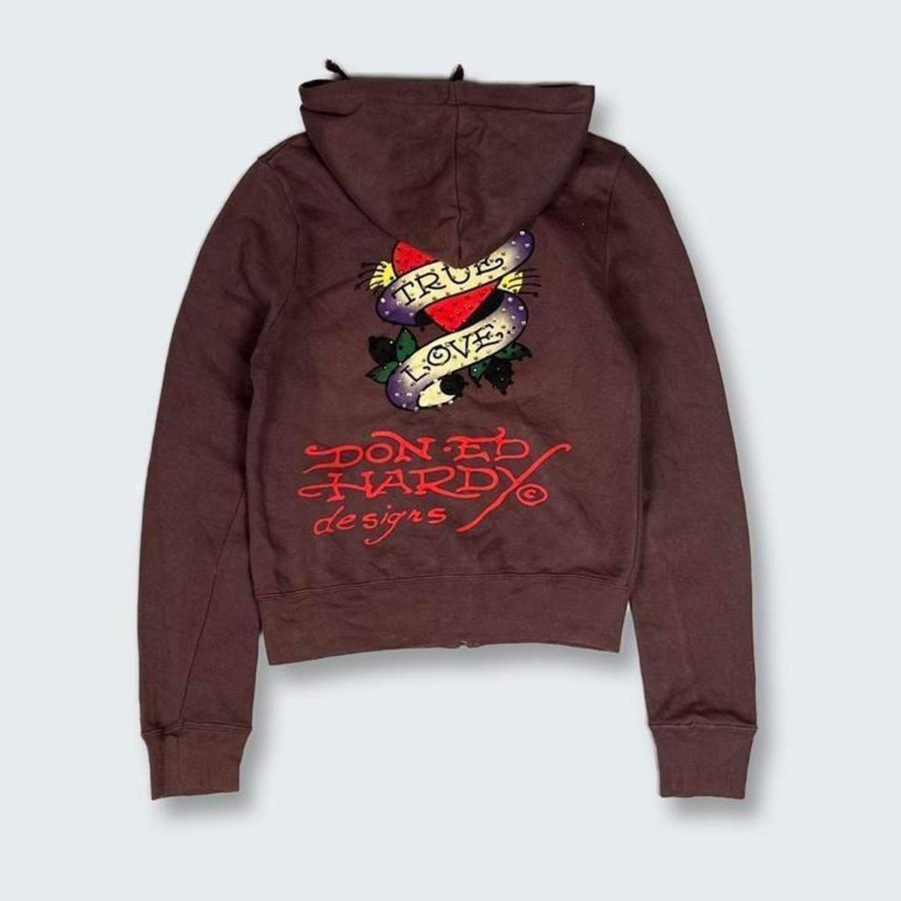 Authentic Vintage Ed Hardy Hoodie (S)