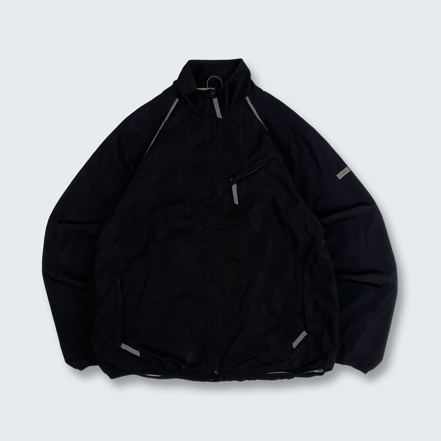 Authentic Vintage Stussy Asymmetrical Jacket (L)