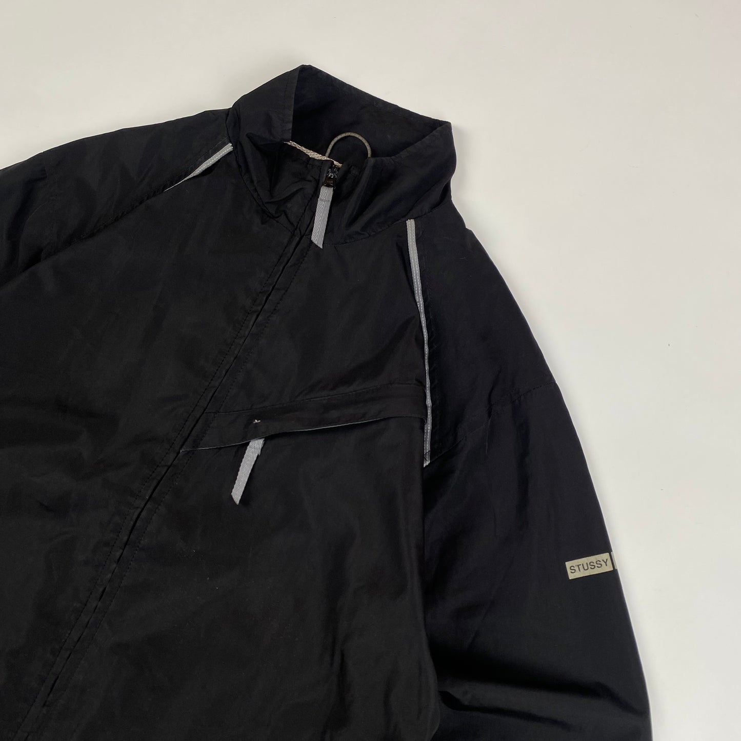 Authentic Vintage Stussy Asymmetrical Jacket (L)