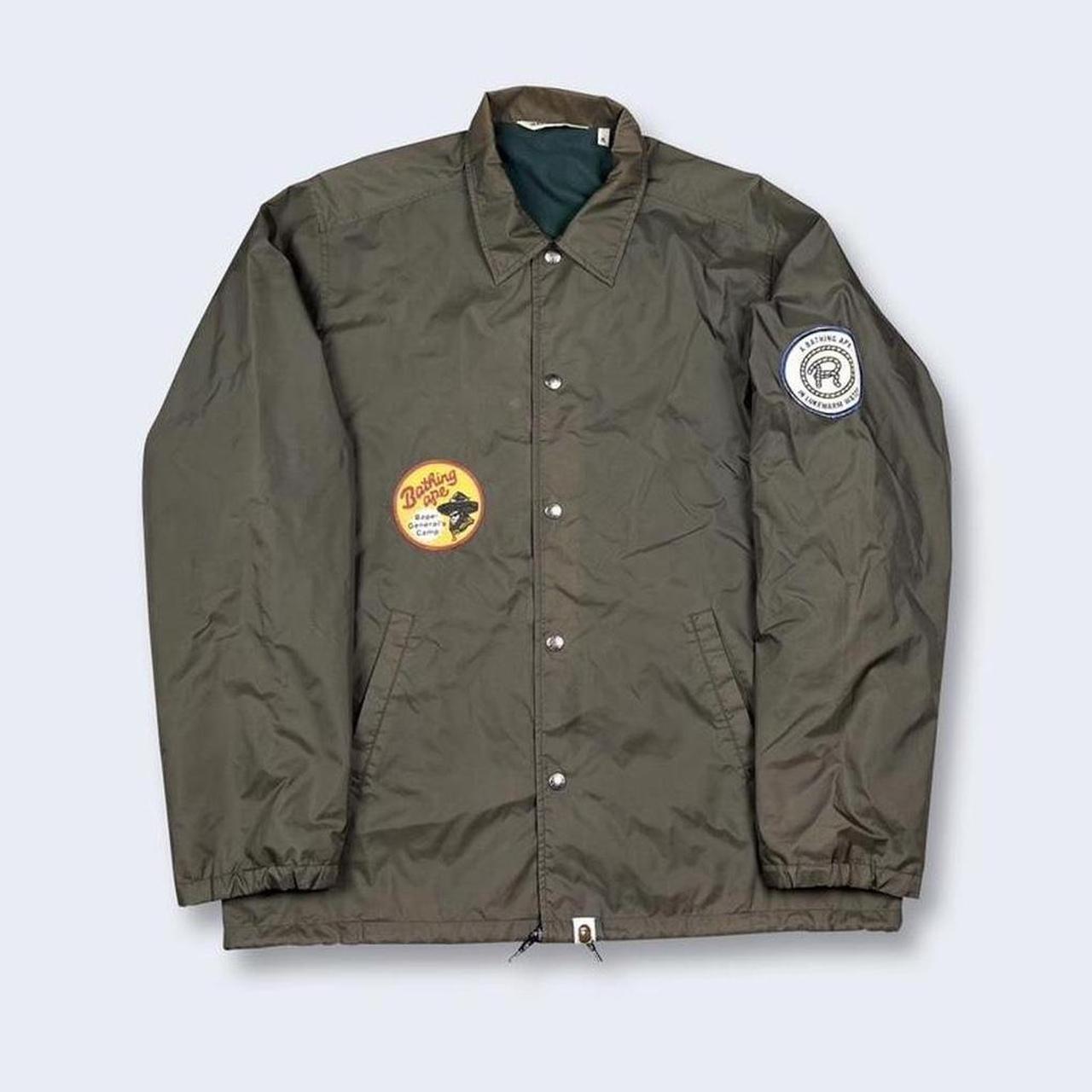 Bape coach hotsell jacket
