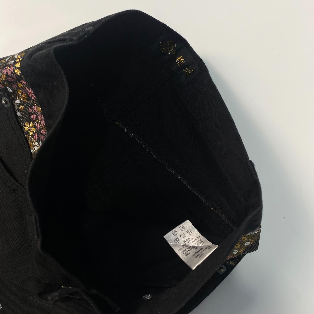 Authentic Vintage Embroidered Japanese Denim Jeans (28")