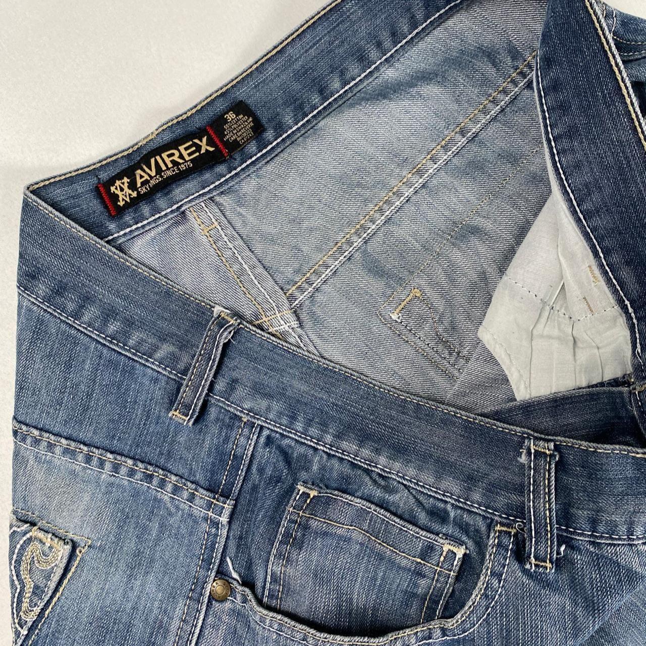 Authentic Vintage Avirex Denim Shorts  (36")