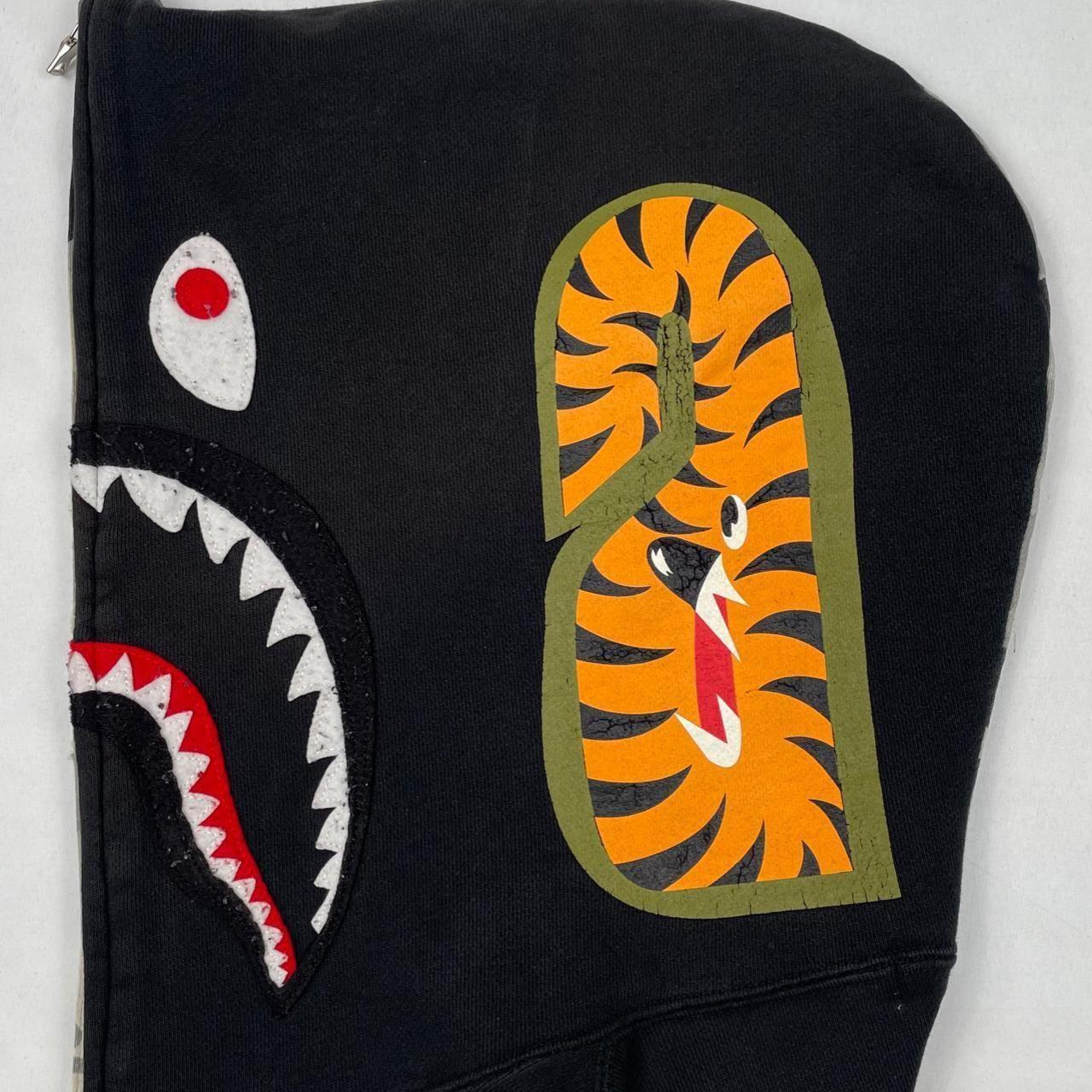 Authentic Vintage Bape Shark Full Zip Hoodie (L)