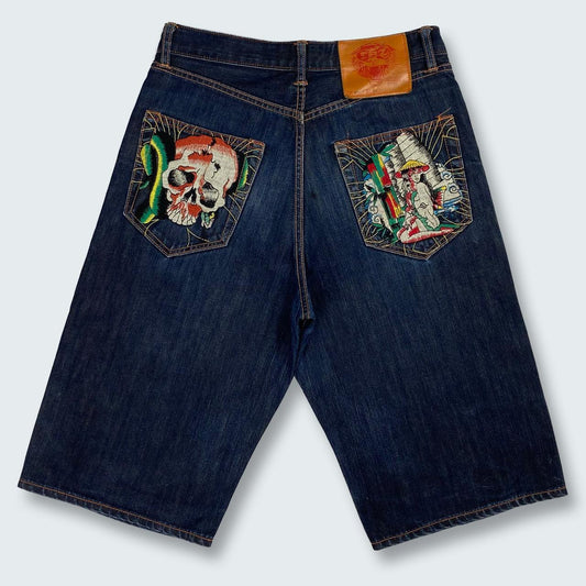 Authentic Ed Hardy Shorts Jorts (32")