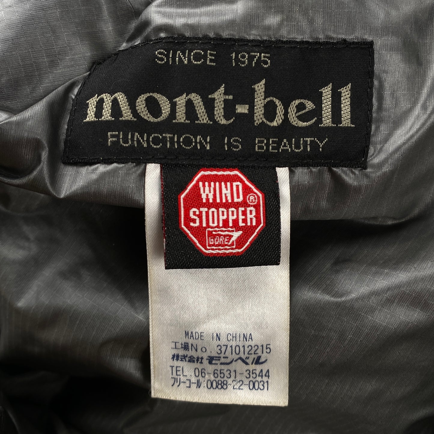 Authetic Vintage Montbell Puffer Jacket (L)