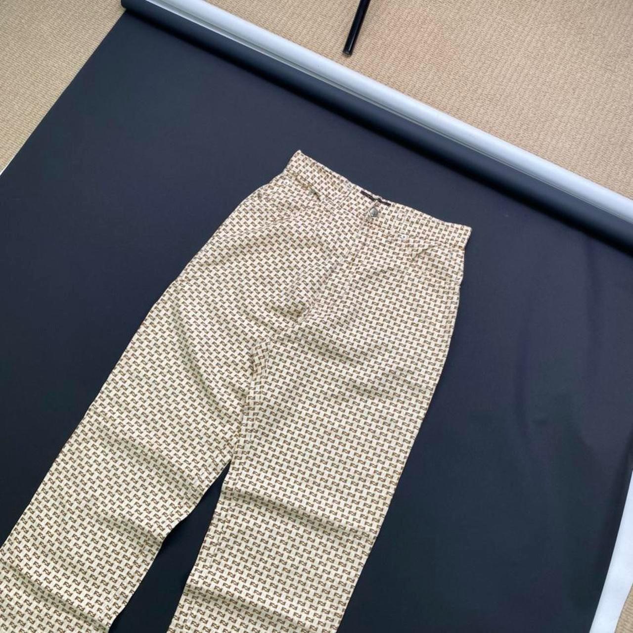Authentic Vintage Fendi Monogram Trousers  (26")