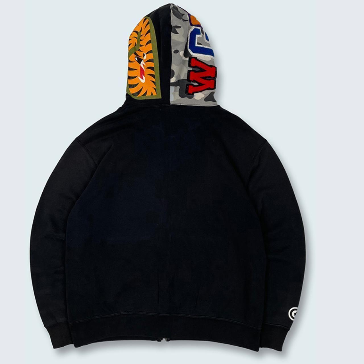 Authentic Vintage Bape Shark Full Zip Hoodie (L)