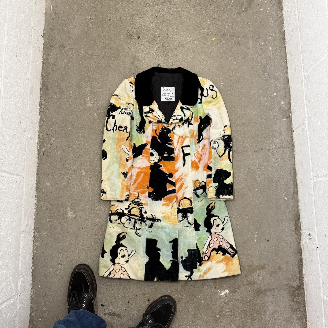 Authentic Vintage Moschino Cheap & Chic vintage long coat from the 90s (M)