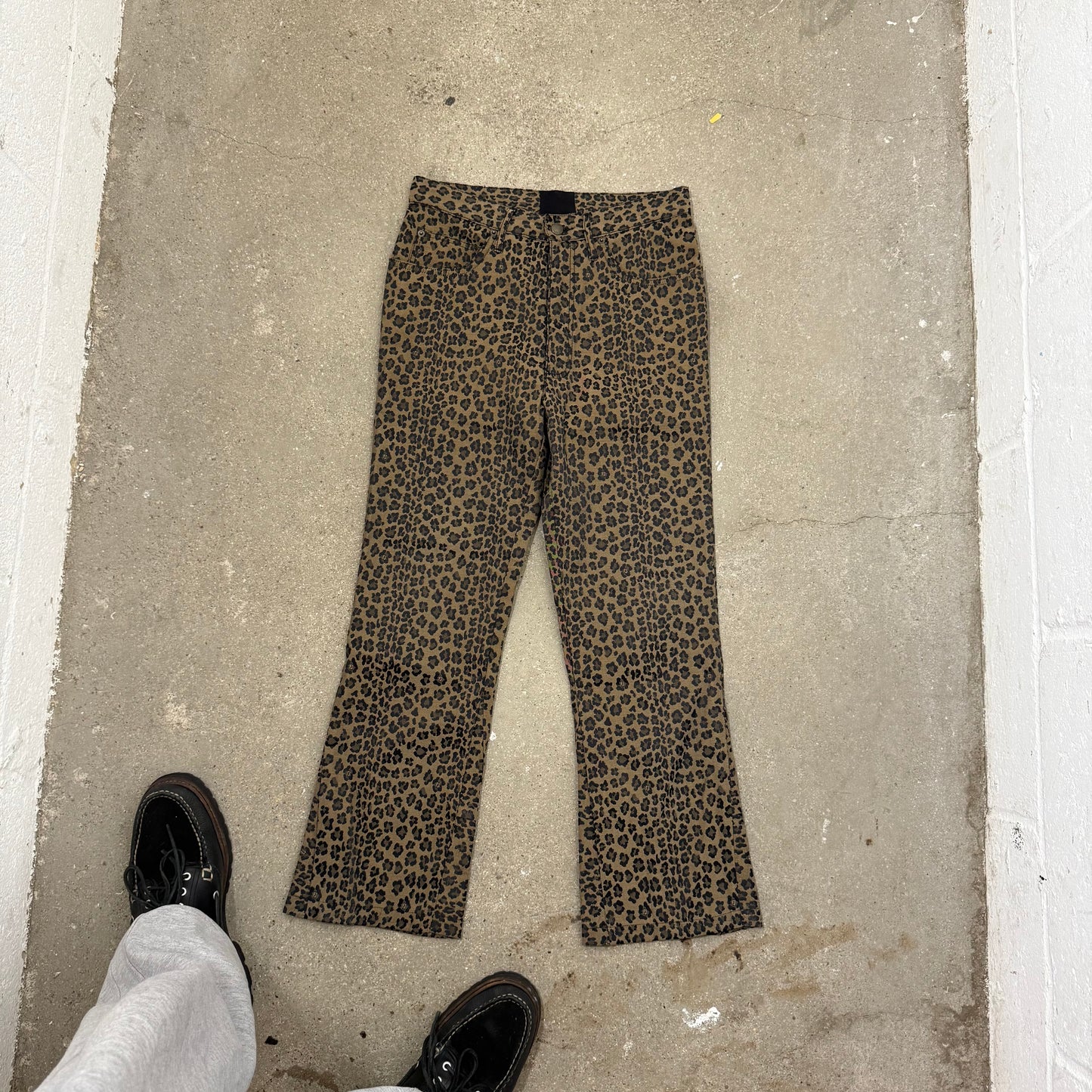 Authentic Vintage Women's Fendi Leopard Print Suit Set (M)