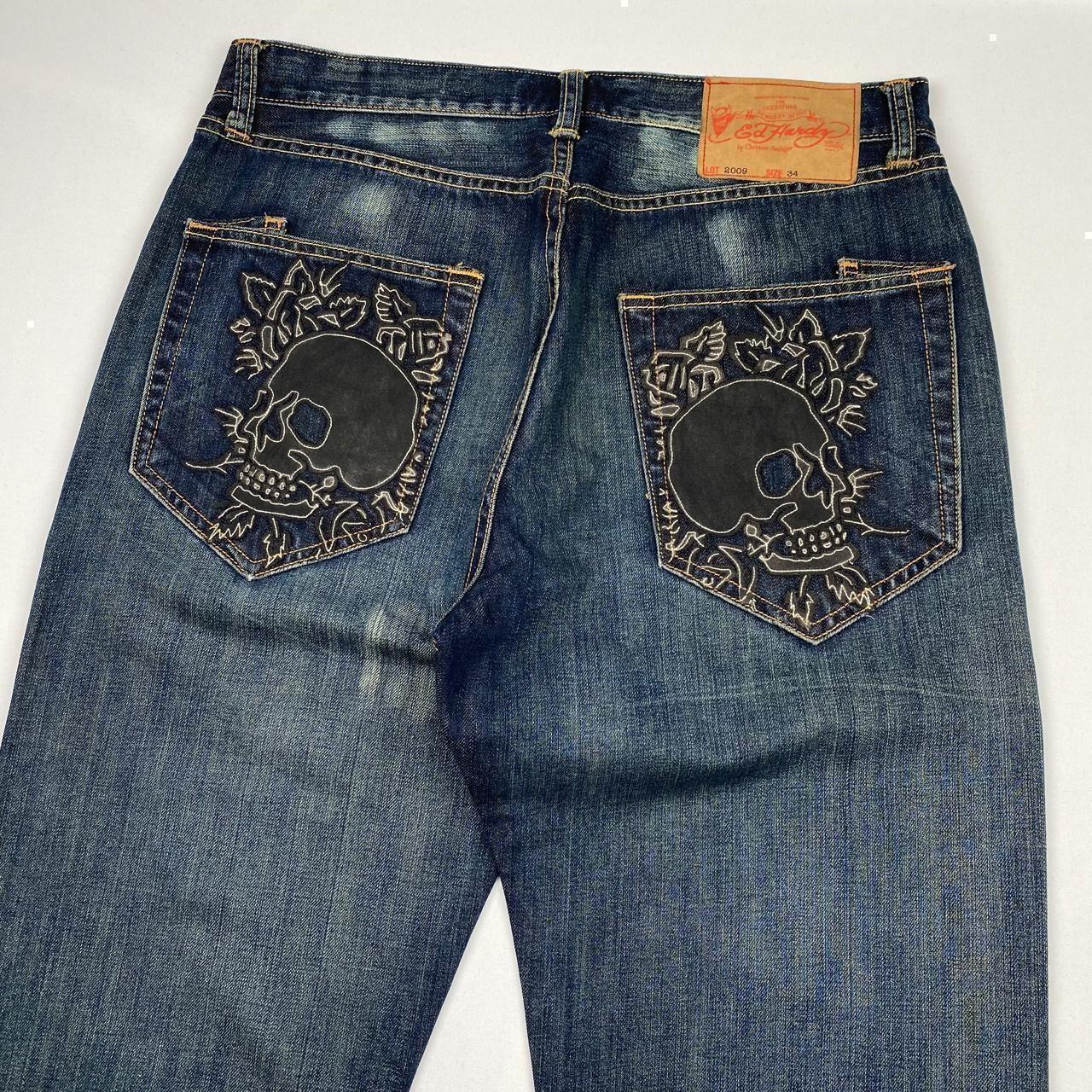 Authentic Vintage Ed Hardy Jeans (36")