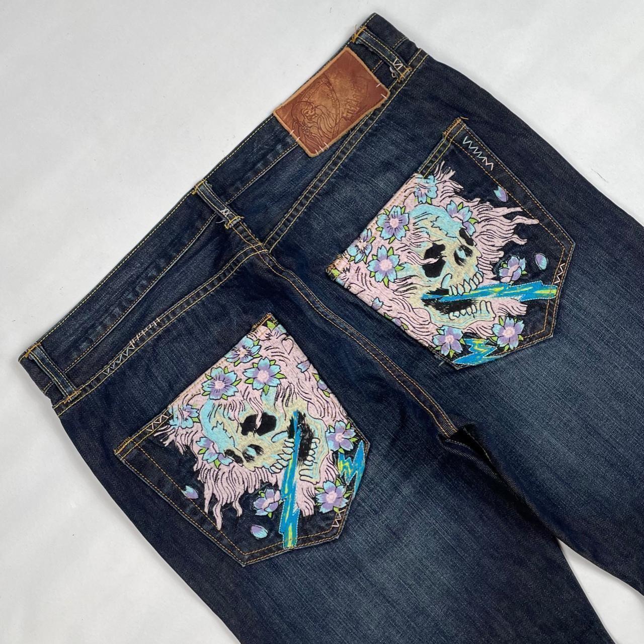 Authentic Vintage Ed Hardy Jeans  (36")
