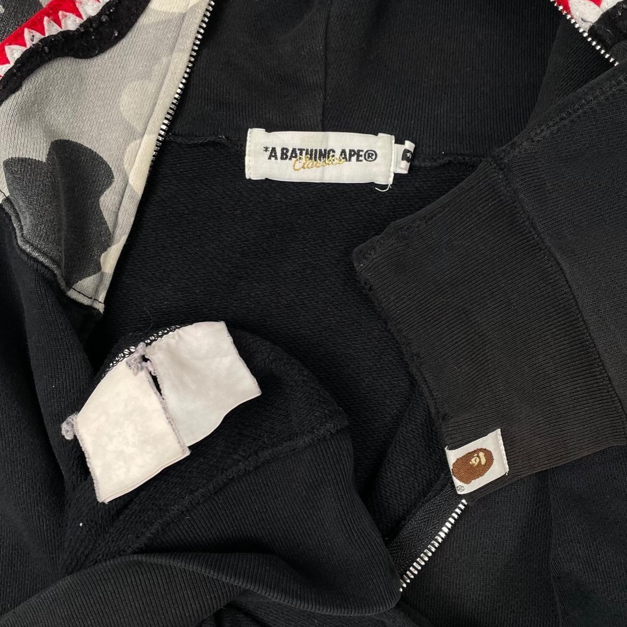 Authentic Vintage Bape Shark Full Zip Hoodie (L)
