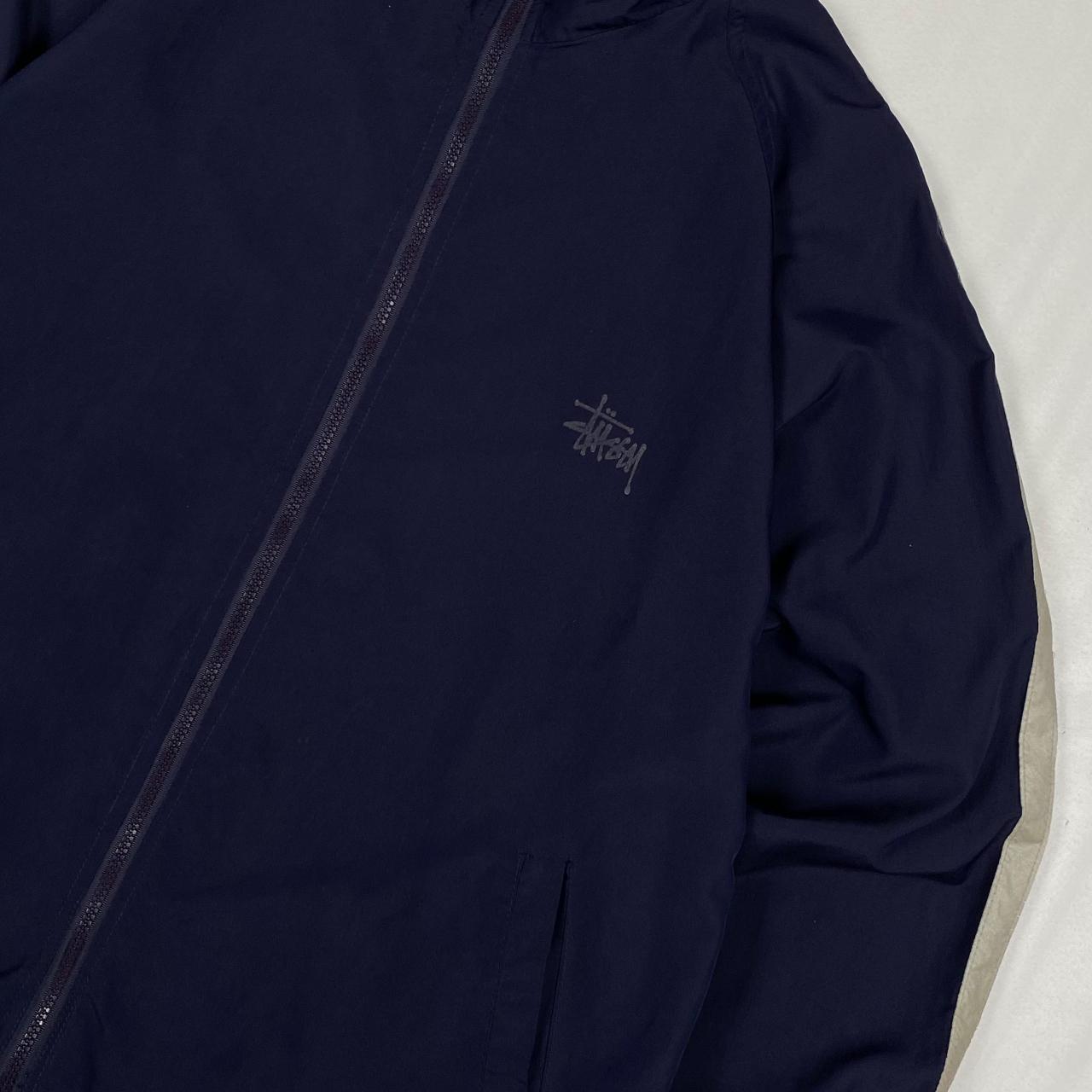 Authentic Vintage Stussy Sport Reflective Track Jacket (L)