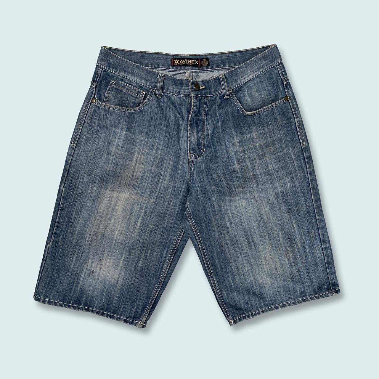 Authentic Vintage Avirex Denim Shorts  (36")