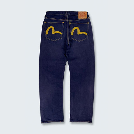 Authentic Vintage Evisu Flame Jeans  (30")