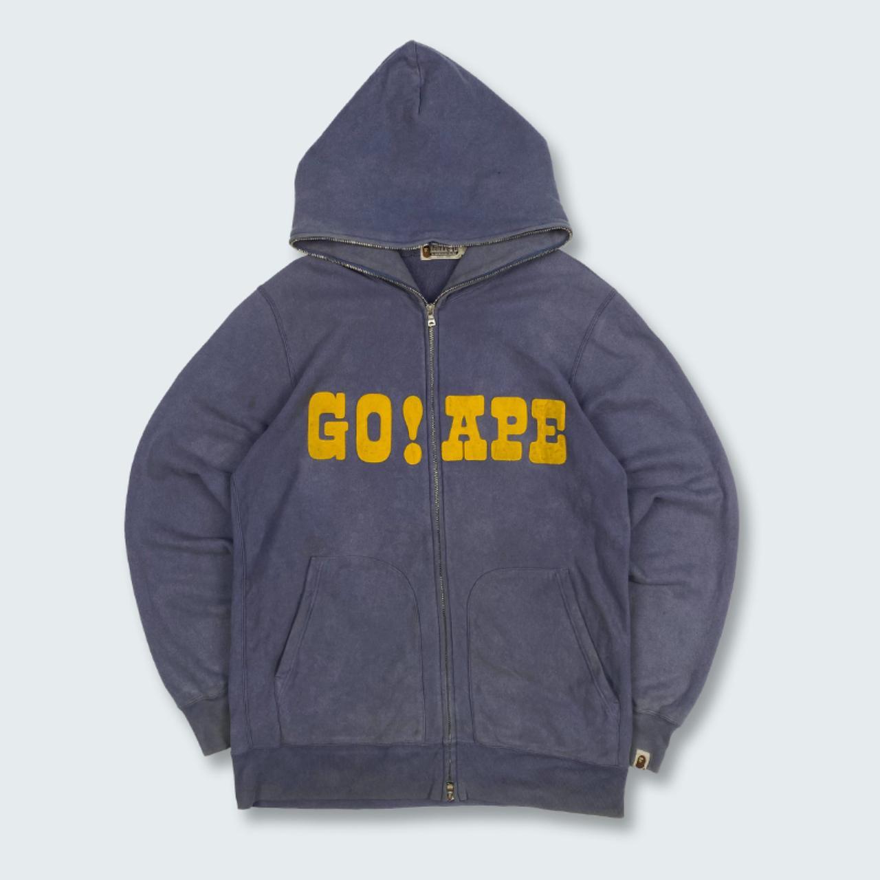 Authentic Vintage Bape Full Zip Hoodie (L)