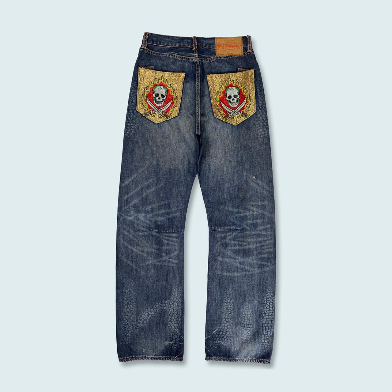 Authentic Vintage Ed Hardy Jeans (30")