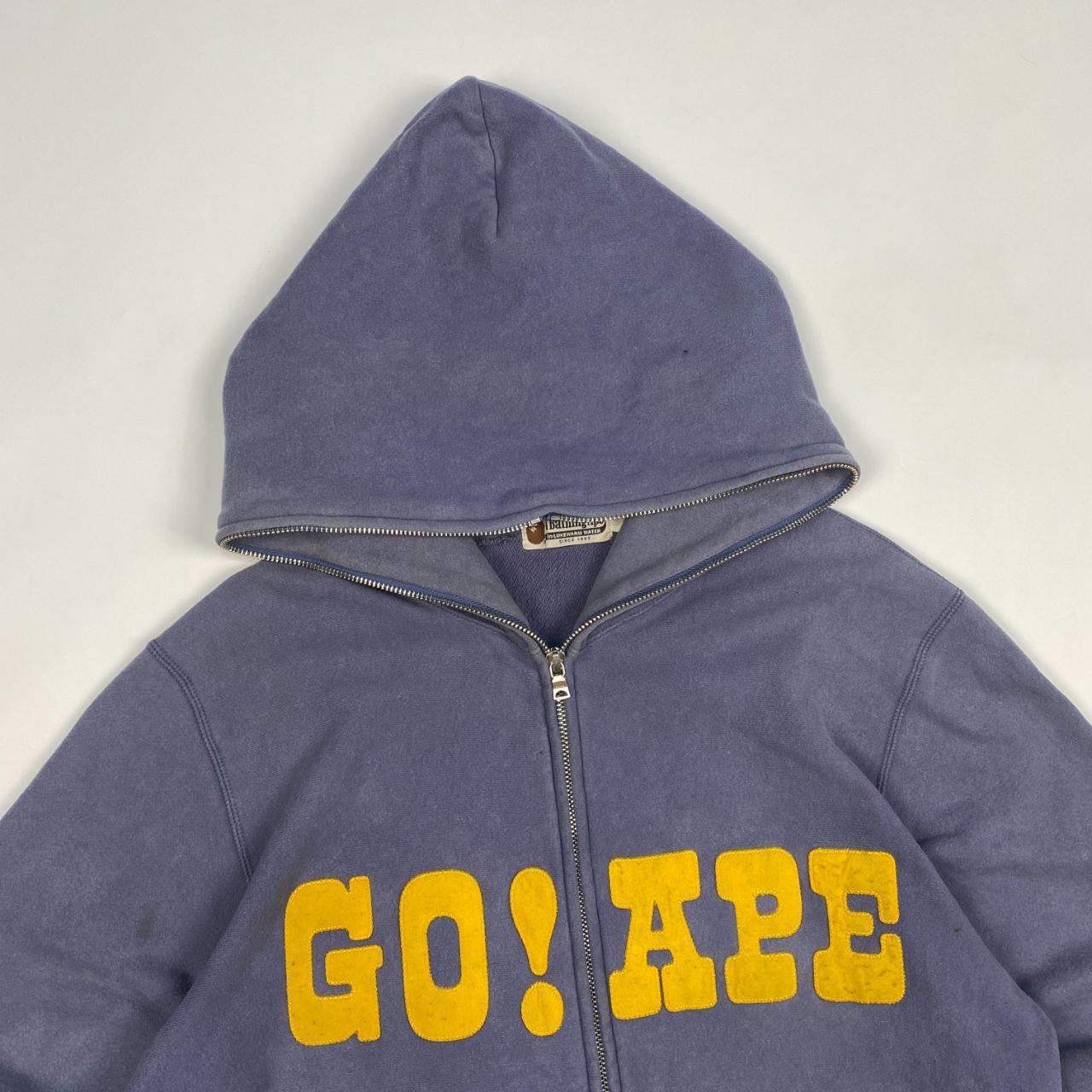 Authentic Vintage Bape Full Zip Hoodie (L)
