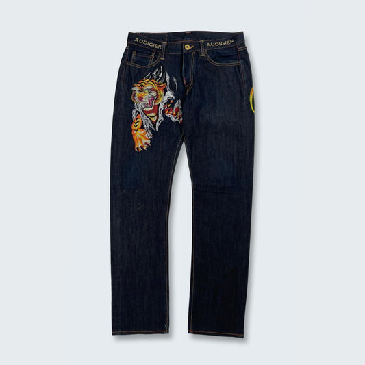 Authentic Vintage Christian Audigier Jeans  (32")